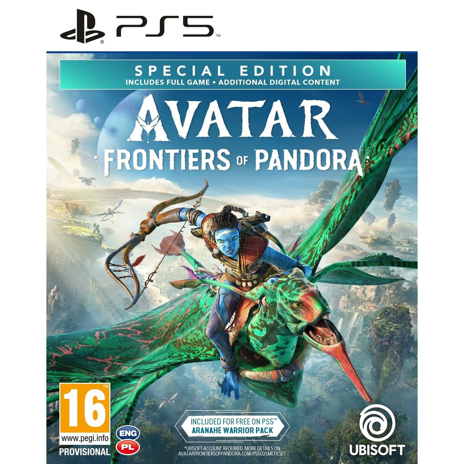 Игра Avatar: Frontiers of Pandora Special Edition (PS5) фото 