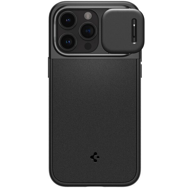 Акція на Чехол Spigen для Apple iPhone 15 Pro Max Optik Armor MagFit, Black (ACS06599) від MOYO