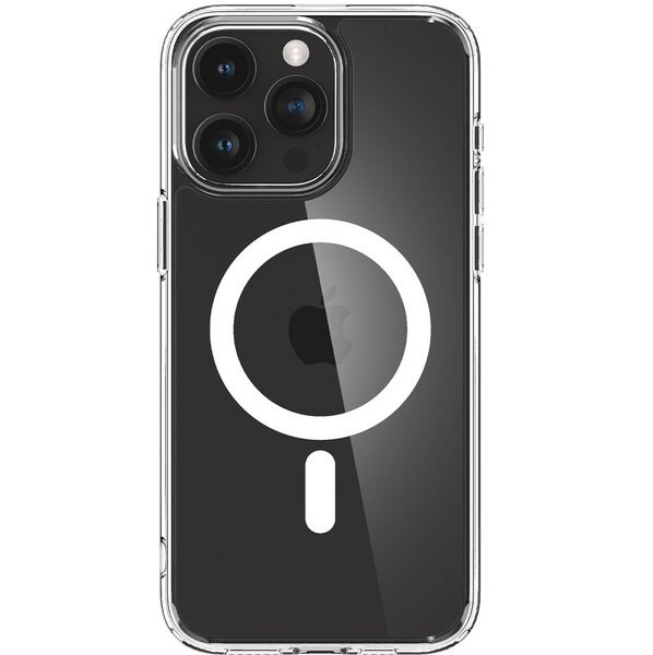 

Чехол Spigen для Apple iPhone 15 Pro Max Ultra Hybrid MagFit, White (ACS06576)