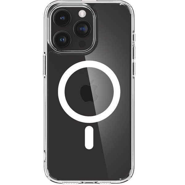 

Чехол Spigen для Apple iPhone 15 Pro Ultra Hybrid MagFit, White (ACS06715)