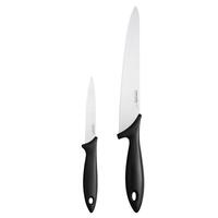 Набор ножей для шеф-повара Fiskars Essential, 2 шт (1065582)