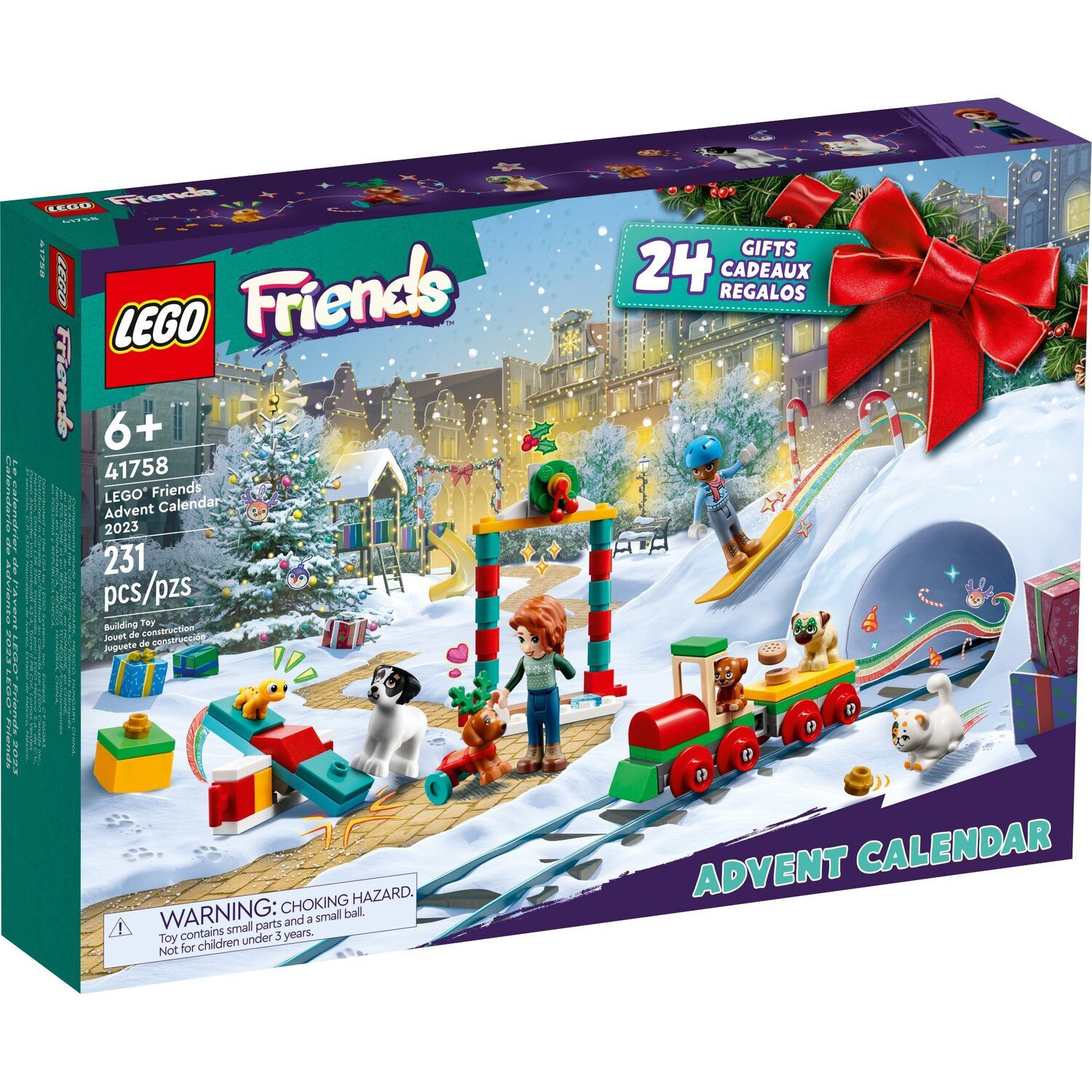 LEGO 41758 Рождественский календарь Friends фото 