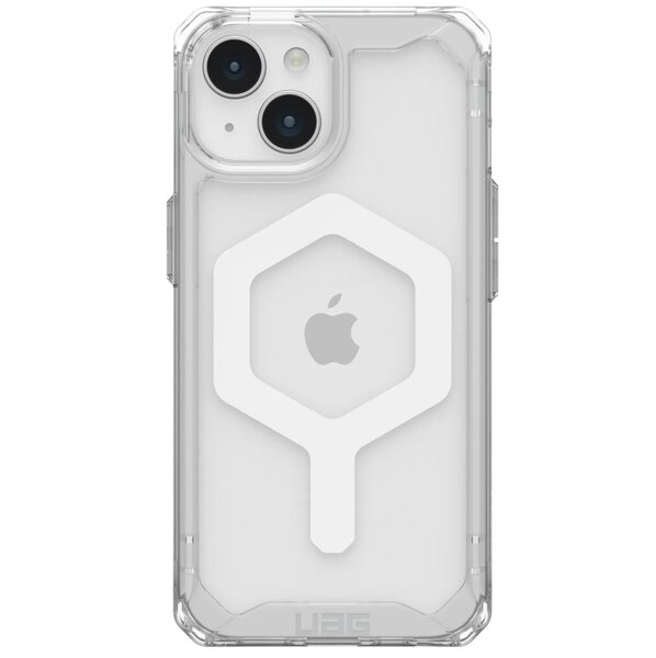 Акція на Чехол UAG для Apple iPhone 15 Plyo Magsafe, Ice/White (114294114341) від MOYO