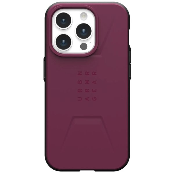 Чехол UAG для Apple iPhone 15 Pro Civilian Magsafe, Bordeaux (114275119049)