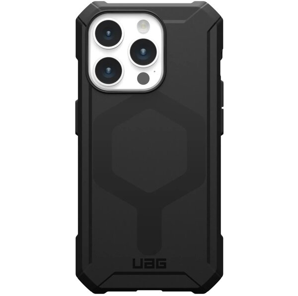 

Чехол UAG для Apple iPhone 15 Pro Essential Armor Magsafe, Black (114276114040)
