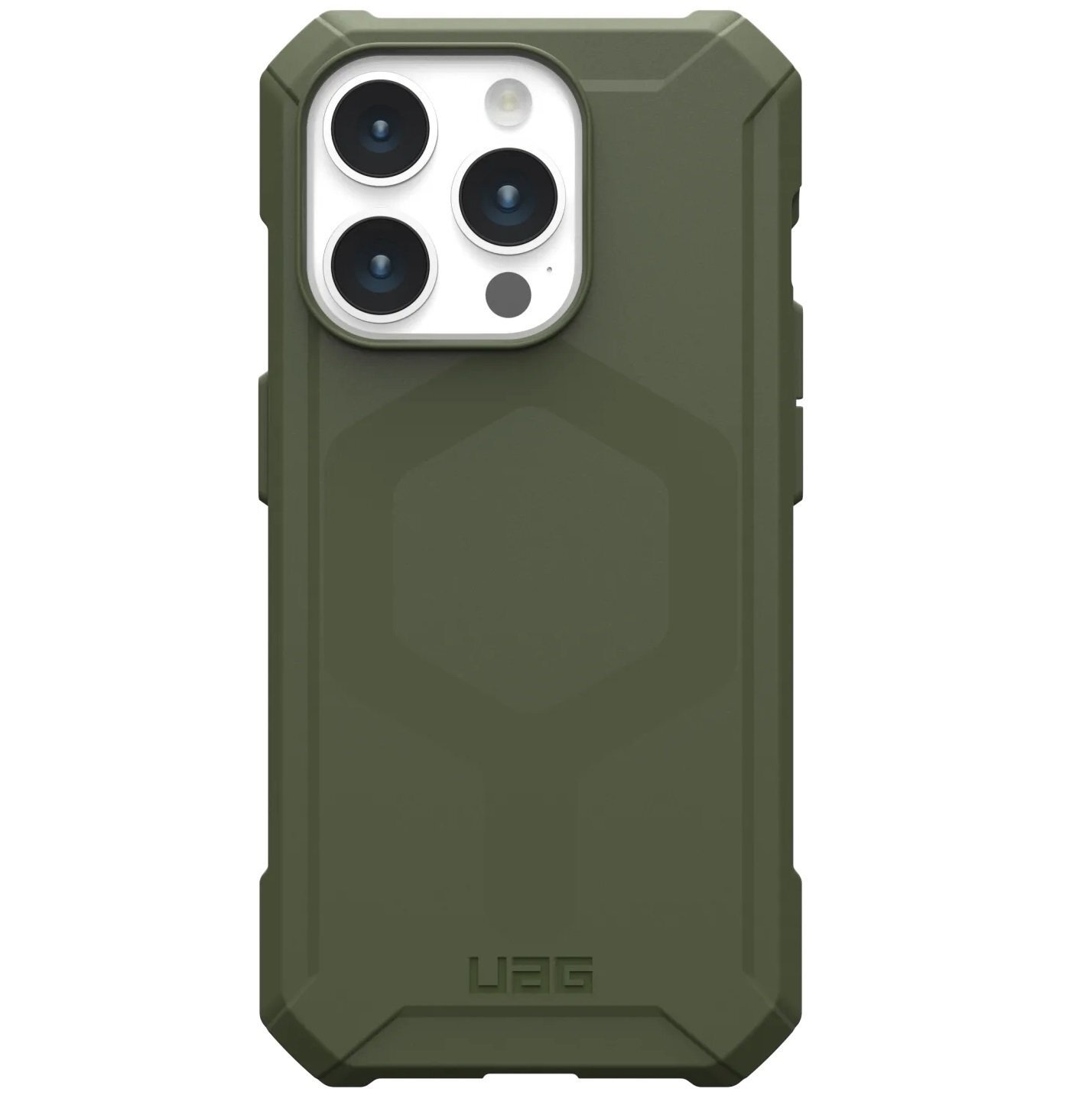 Чехол UAG для Apple iPhone 15 Pro Essential Armor Magsafe, Olive Drab (114276117272) фото 