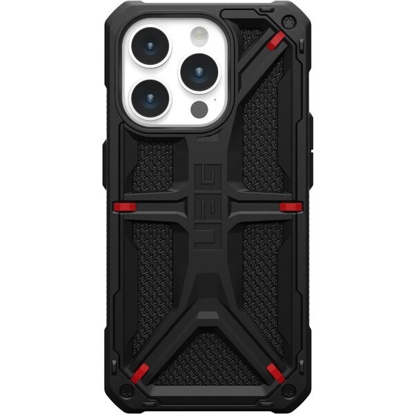 

Чехол UAG для Apple iPhone 15 Pro Max Monarch, Kevlar Black (114298113940)