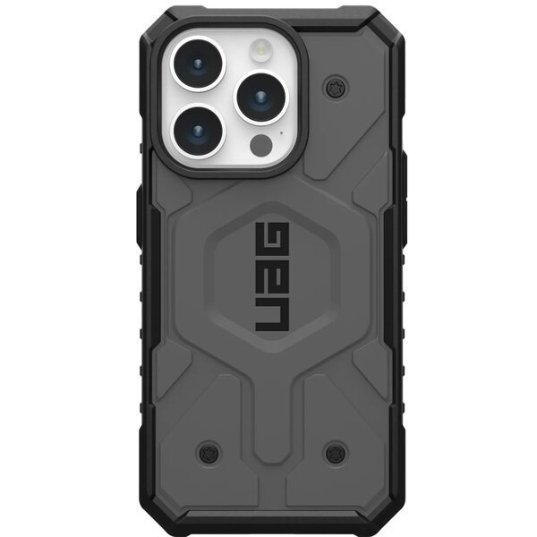 

Чехол UAG для Apple iPhone 15 Pro Max Pathfinder Magsafe, Silver (114301113333)