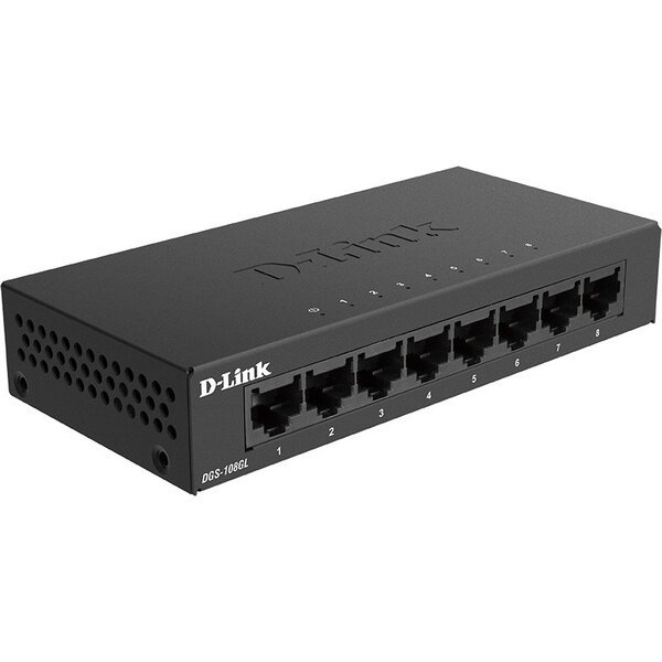 

Коммутатор D-Link Неуправлямый (DGS-108GL/E)