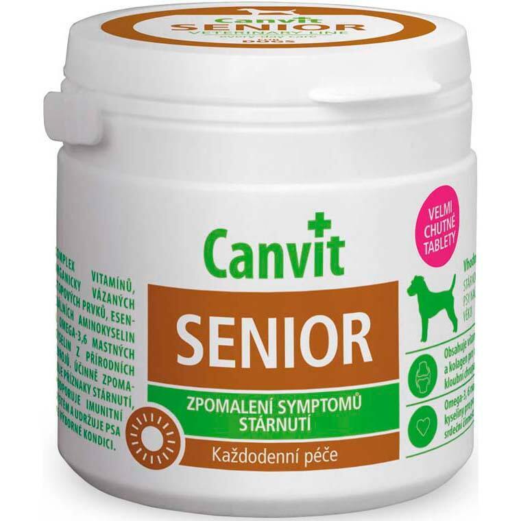 Вітамінно-мінеральний комплекс для собак старше 7 років Canvit Senior 500 грфото1