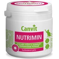 Комплекс витаминов для кошек Сanvit Nutrimin при кормлении натуральной пищей порошок 150 гр