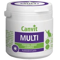 Витаминно-минеральный комплекс для кошек Сanvit Multi из 13 витаминов таблетки 100 шт