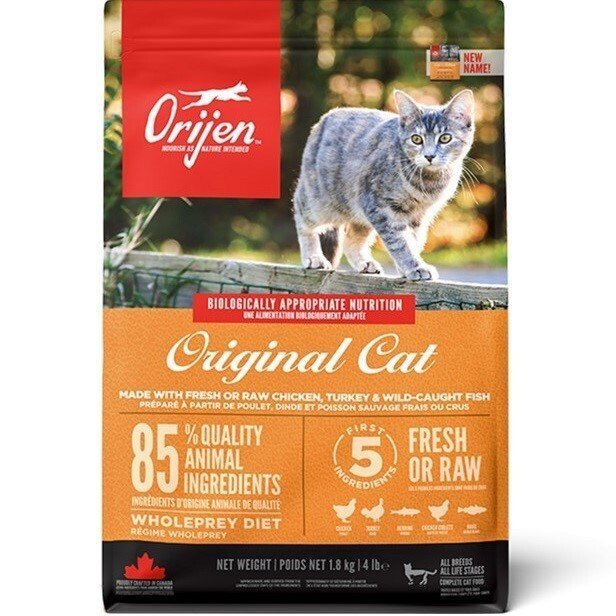 Сухий корм для кішок всіх порід та вікових груп Orijen Original Cat 1.8 кгфото1