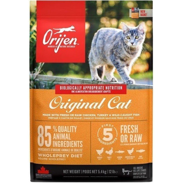 Сухий корм для кішок всіх порід та вікових груп Orijen Original Cat 5.4 кгфото