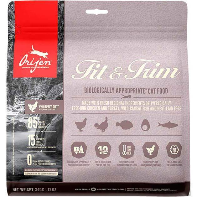 Сухой корм для кошек всех пород c избыточным весом Orijen Fit & Trim 0.34 кг фото 1