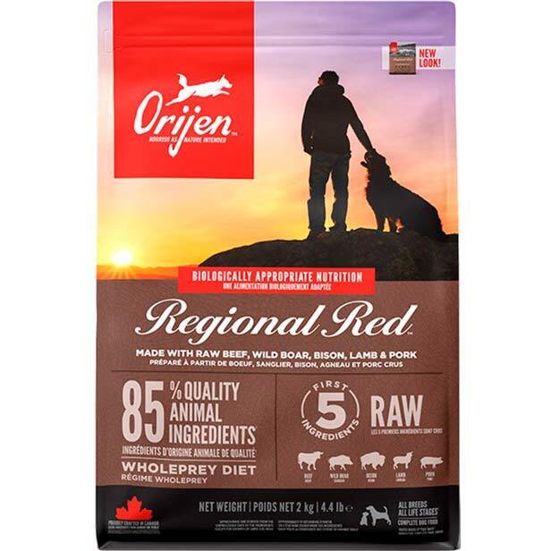 Сухий корм для собак Orijen Regional Red зі смаком м`яса та риби 2 кгфото1