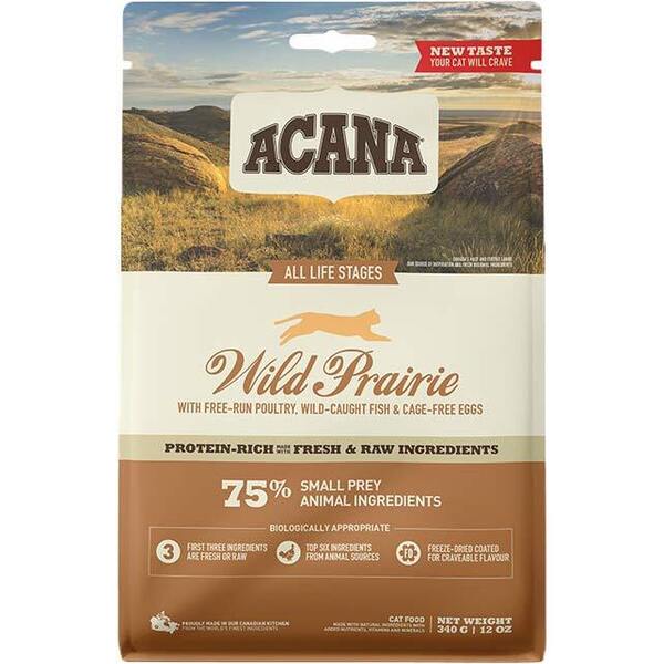 

Сухой корм для кошек всех пород Acana Wild Prairie Cat 340 гр