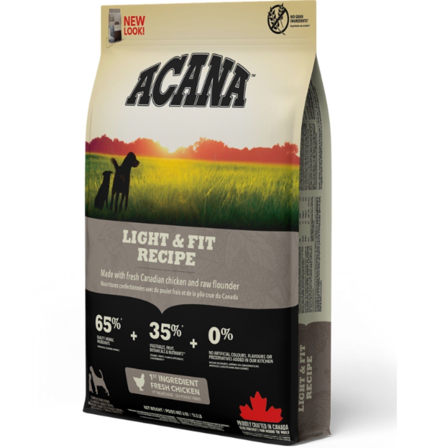 Сухий корм для дорослих собак усіх порід Acana Light & Fit проти ожиріння 6 кгфото1
