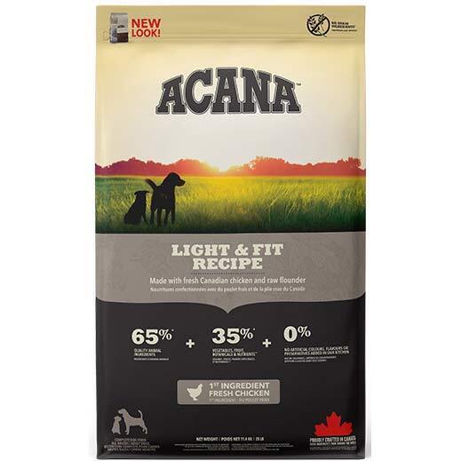 Сухой корм для взрослых собак всех пород Acana Light & Fit против ожирения 11.4 кг фото 1