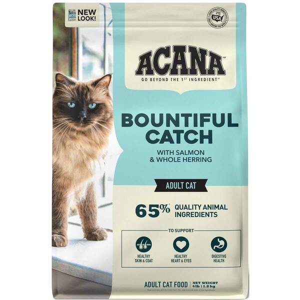 Сухой корм для кошек Acana Bountiful Catch с лососем, форелью и селёдкой 1.8 кг