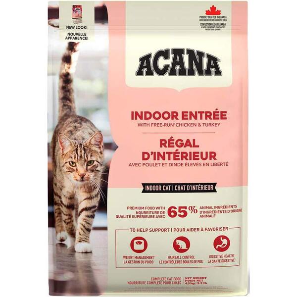 Сухой корм для домашних кошек Acana Indoor Entree курица и индейка 4.5 кг