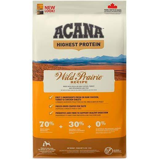 Сухий корм для собак усіх порід Acana Wild Prairie з м`ясом курчат та індички 11.4 кгфото