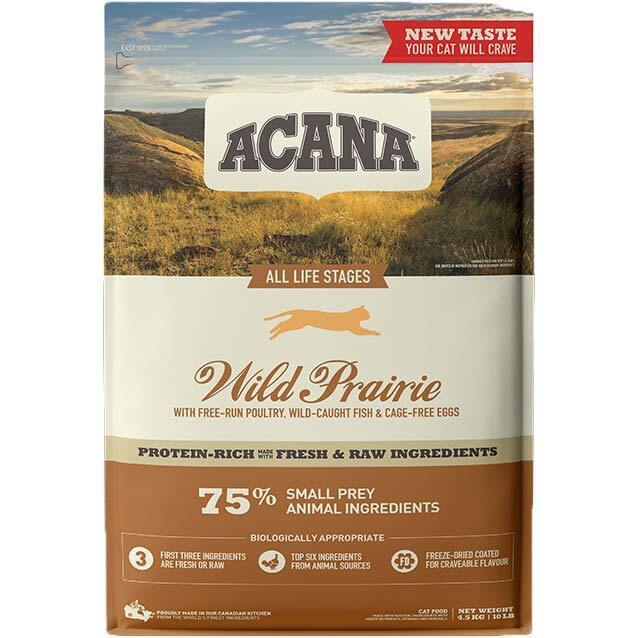 Сухой корм для кошек всех пород Acana Wild Prairie Cat 4.5 кг фото 