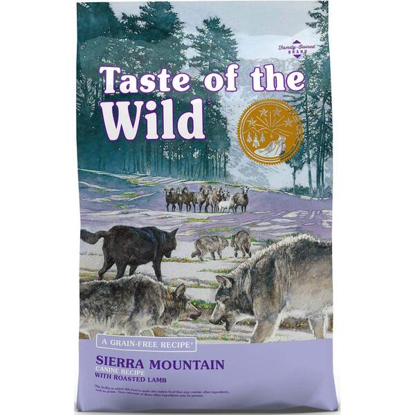 

Сухой корм для собак Taste of the Wild Sierra Mountain Canine Formula with roasted lamb с ягненком 12.2 кг