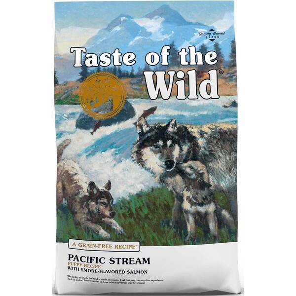 

Сухой корм для щенков Taste of the Wild Pacific Stream Puppy с копченым лососем 5.6 кг