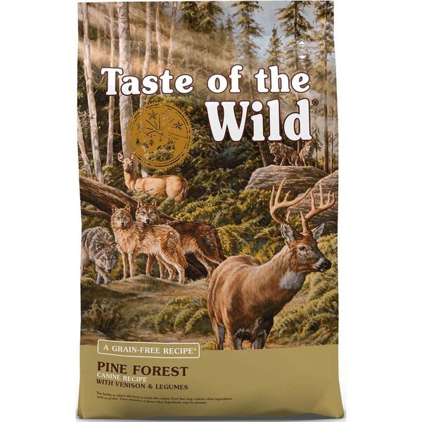 

Сухой корм для собак Taste of the Wild Pine Forest Canine Recipe с олениной 5.6 кг