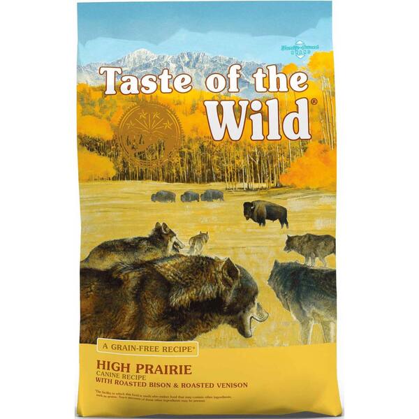 

Сухой корм для собак Taste of the Wild High Prairie Canine Recipe с бизоном и олениной 5.6 кг