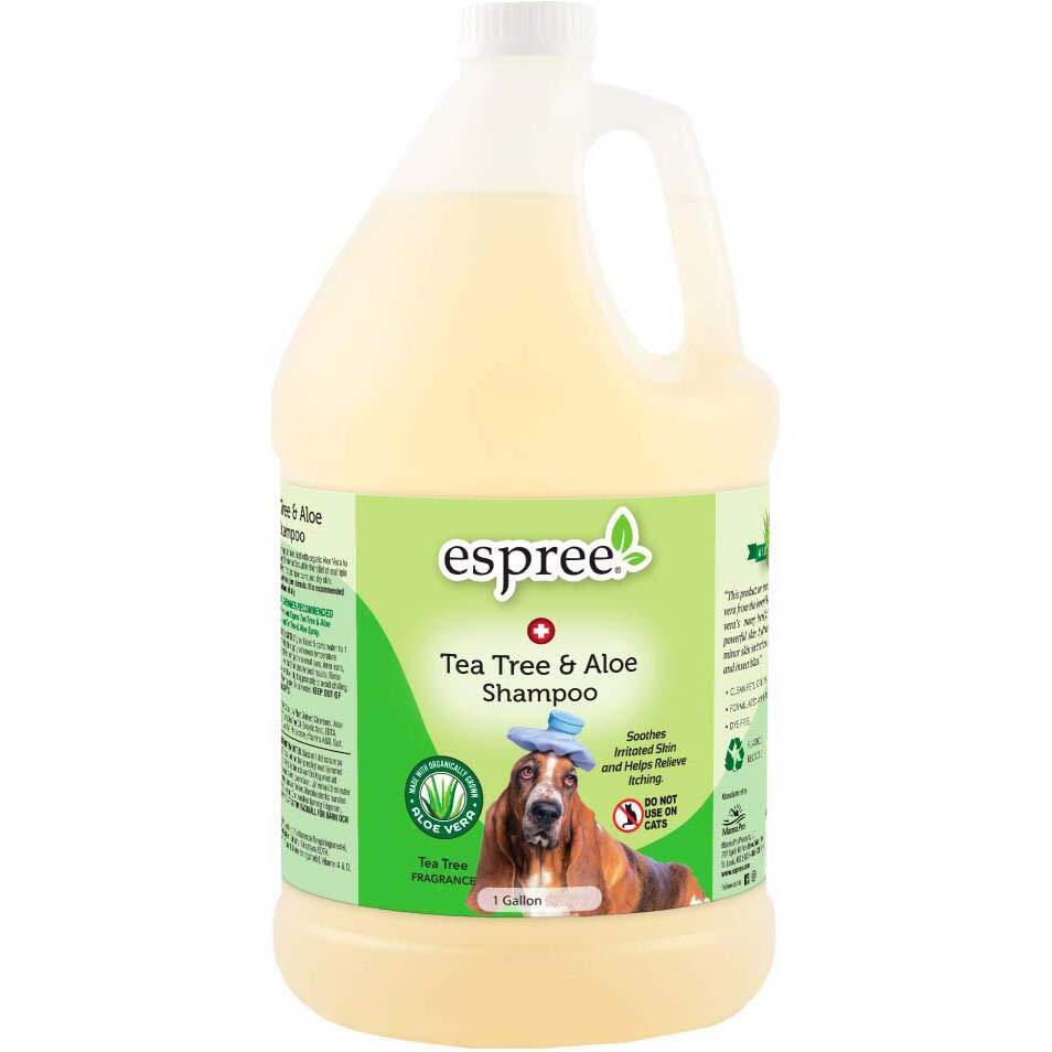 Шампунь для собак із проблемною шкірою Espree Tea Tree & Aloe Shampoo 3.79 лфото1