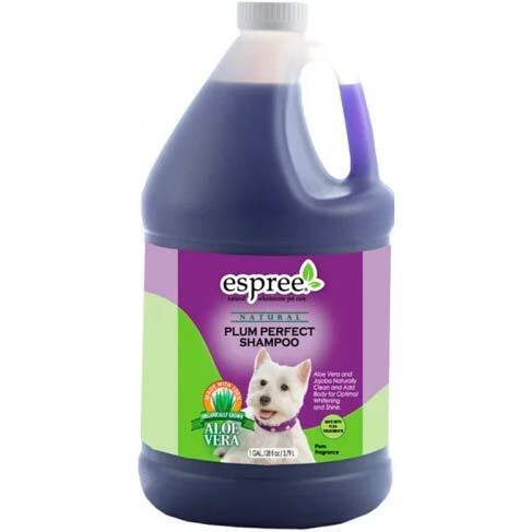 Шампунь для собак Espree Plum Perfect Shampoo глубокая чистка любого типа шерсти со сливой 3.79 л фото 1