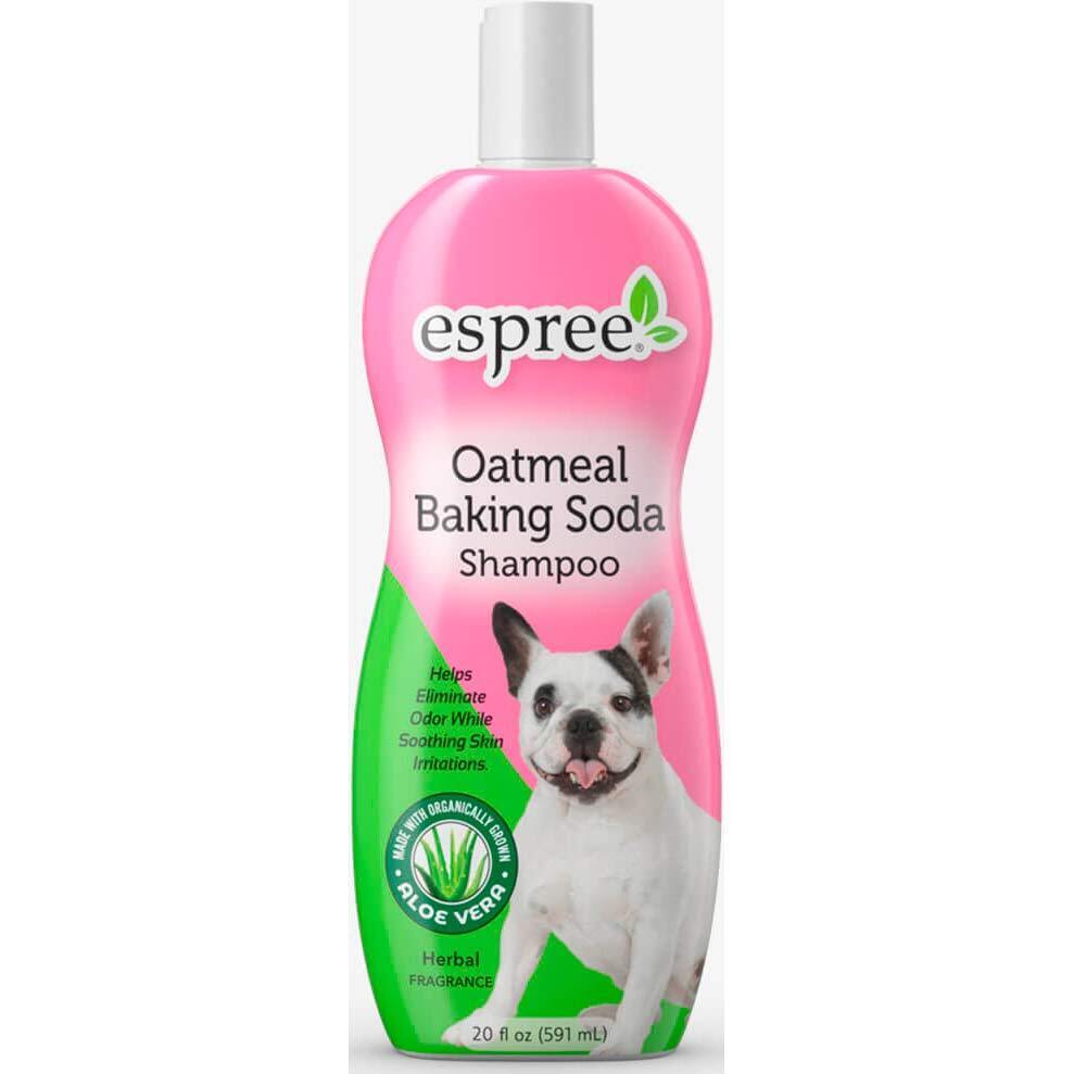 Шампунь для собак и кошек Espree Oatmeal Baking Soda Shampoo с протеинами овса и пищевой содой 591 мл фото 