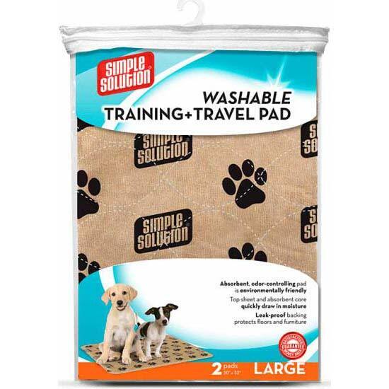 Багаторазові пелюшки для собак Simple Solution Washable Training & Travel Pads 81 х 76 см 2 штфото1