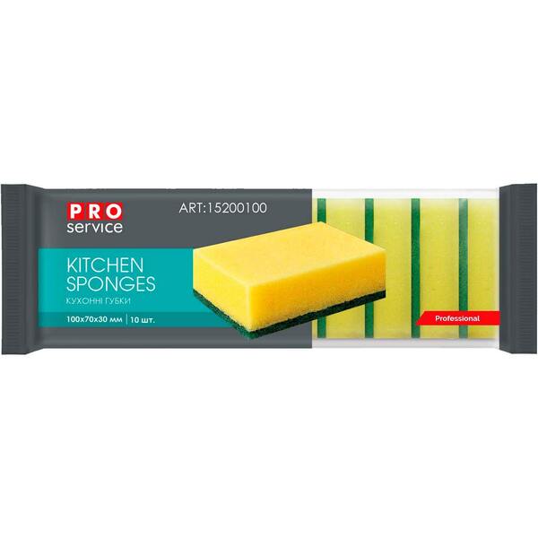 

Губки кухонные Pro service Standard 10шт