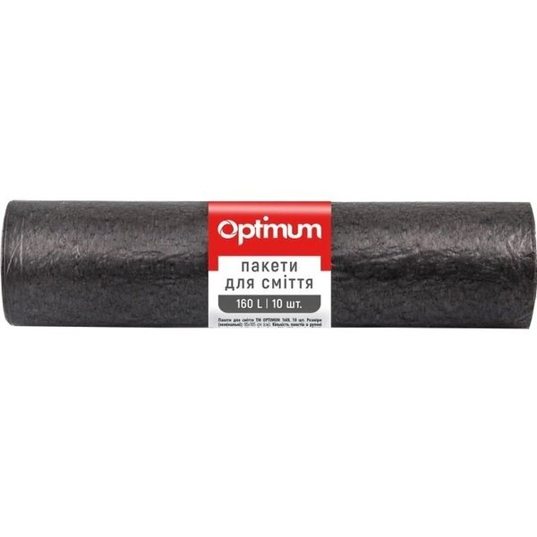 

Пакеты для мусора Pro service Optimum черные 160л*10шт
