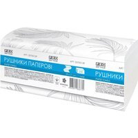 Бумажные полотенца Pro service Standard белые 1 слой 250шт
