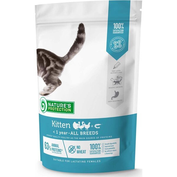 

Сухой корм для котят Nature's Protection Kitten 400г