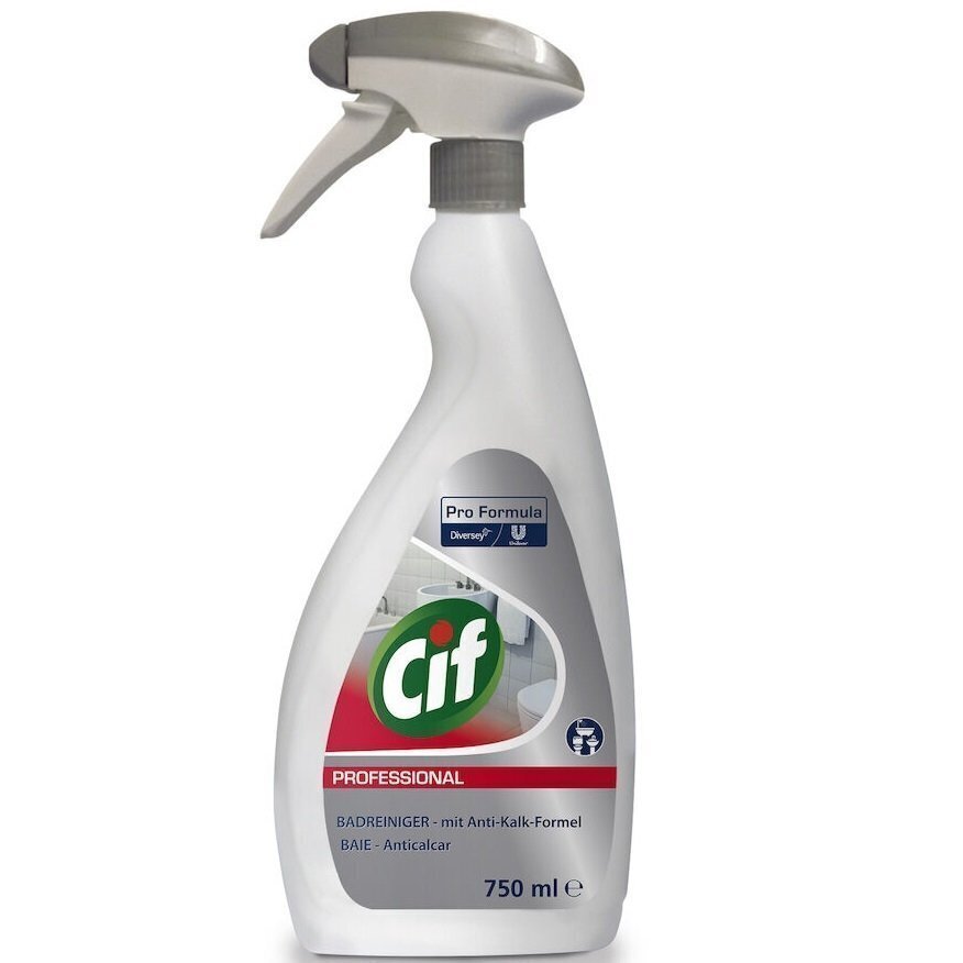 Средство для ванной комнаты и сантехники Cif Prof 2в1 0,75л фото1