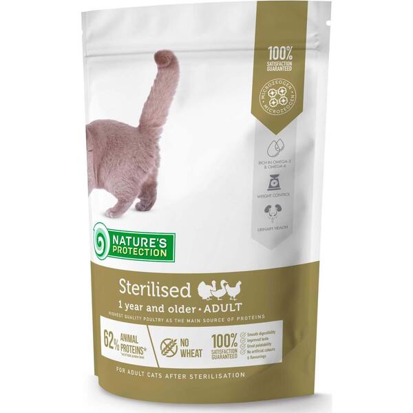 Сухой корм для стерилизованных котов Nature's Protection Sterilised ...