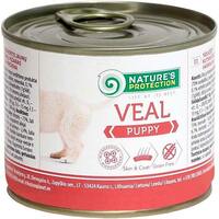 Вологий корм для цуценят всіх порід з телятиною Nature`s Protection Puppy Veal 200г