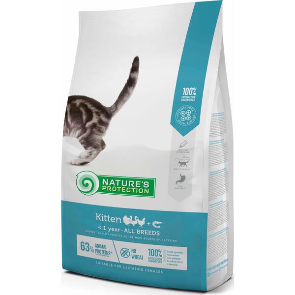 

Сухой корм для котят Nature's Protection Kitten 7кг