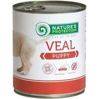 Вологий корм для цуценят всіх порід з телятиною Nature`s Protection Puppy Veal 400г