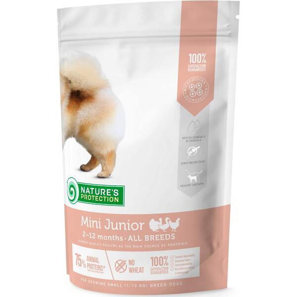 Сухой корм для щенков малых пород Mini Junior Small Breeds 500г