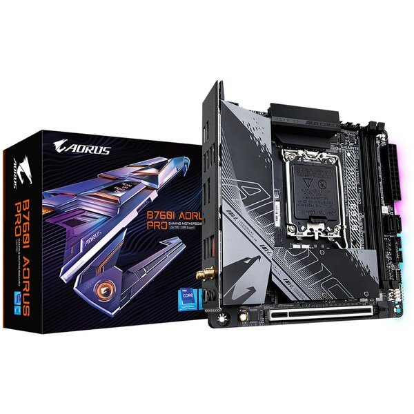 Акція на Материнская плата GIGABYTE B760I AORUS PRO s1700 від MOYO