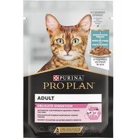 Влажный корм для для кошек с чувствительным пищеварением Purina Pro Plan Cat Nutrisavour Delicate с рыбой 75 г