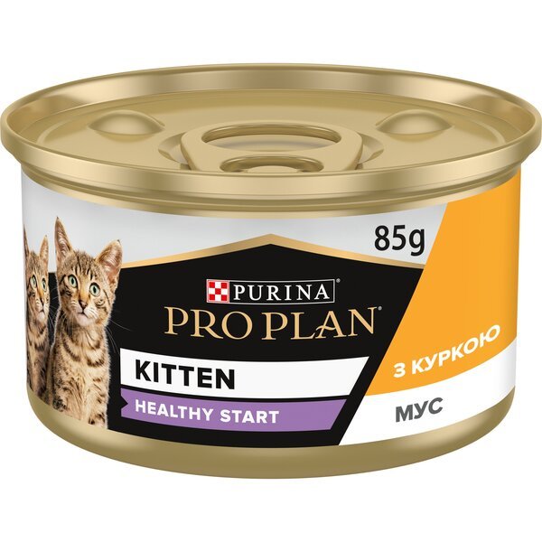 

Влажный корм для котят Purina Pro Plan Kitten с курицей 85 г