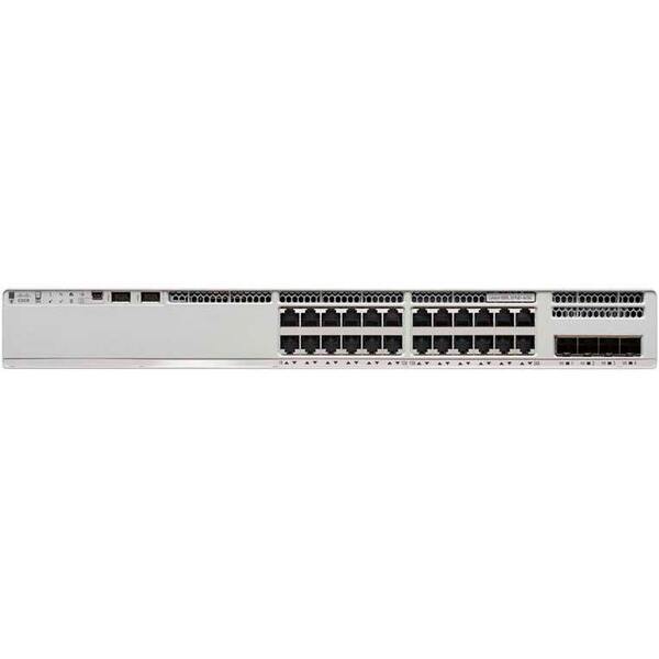 

Коммутатор Cisco Catalyst 9200L 24-port data, 4 x 1G, Network Essentials (C9200L-24T-4G-E)