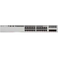 Комутатор Cisco Catalyst 9200L 24-port PoE+, 4 x 1G, Network Essentials (C9200L-24P-4G-E)